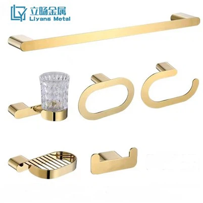 Badezimmer-Hardware-Sets Gold